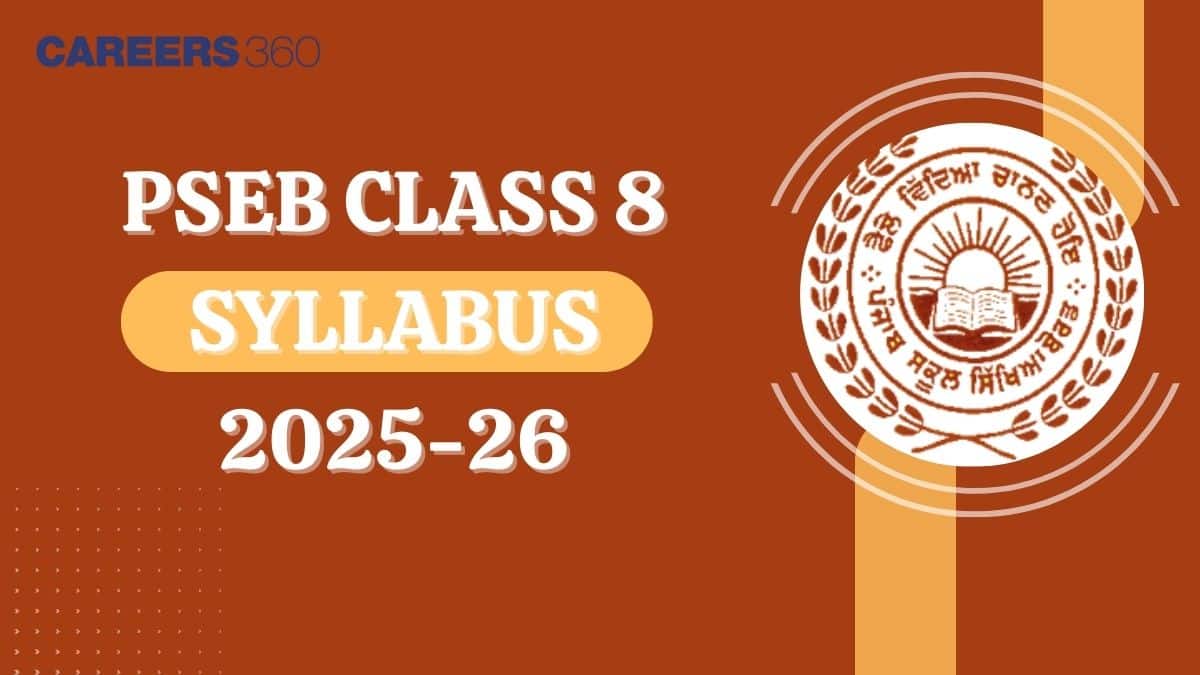 PSEB 8th Syllabus 2025-26, Marking Scheme, Subject-Wise PDF Links